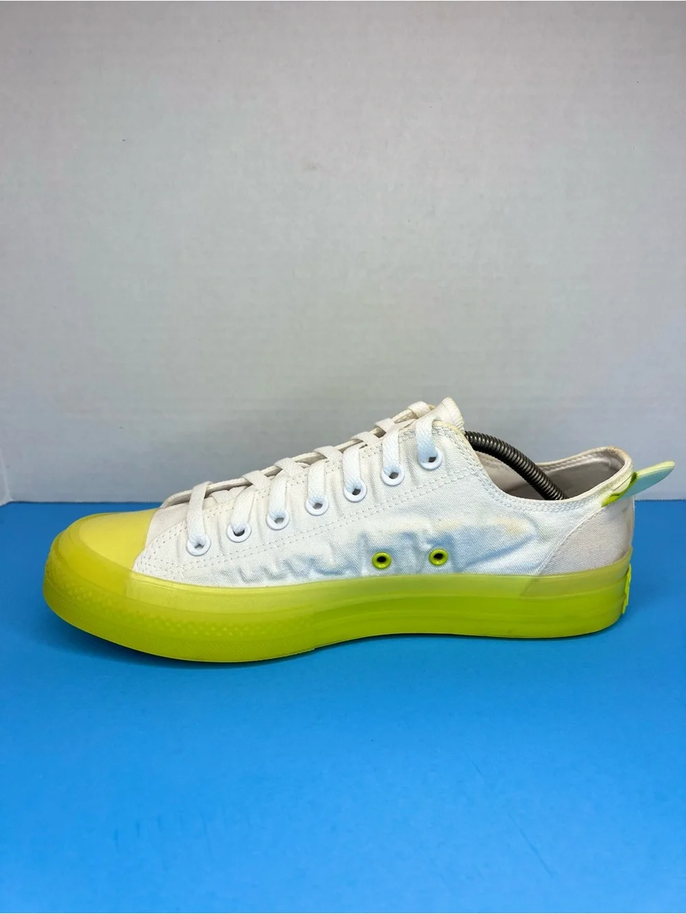 Converse CTAS CX “Street Utility” White/Lime Twist M10/W12 170994C Very Nice. - Picture 10 of 16